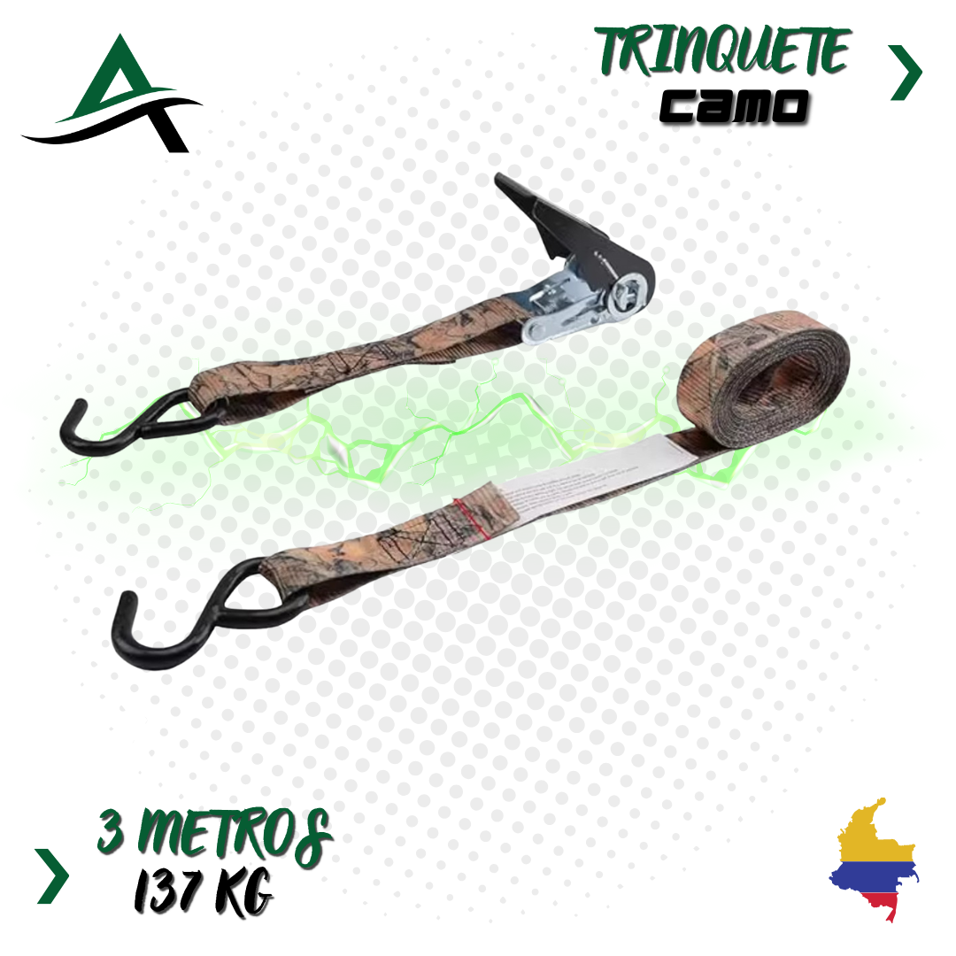 Trinquete camo 3 metros (137kg)
