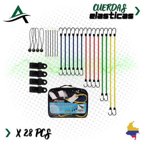 Cuerdas elásticas x28 pcs