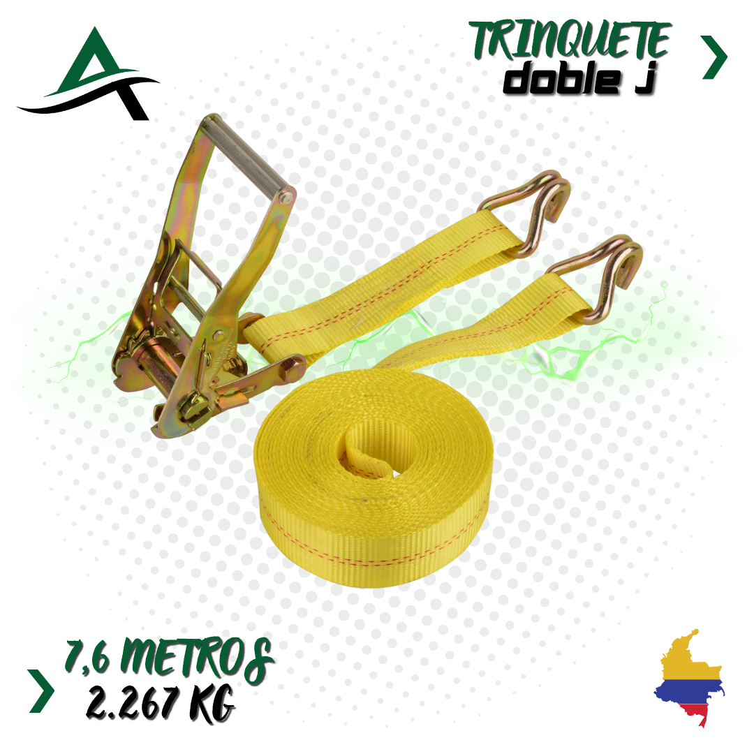 Trinquete doble J 7,6 metros (2.267 kg)
