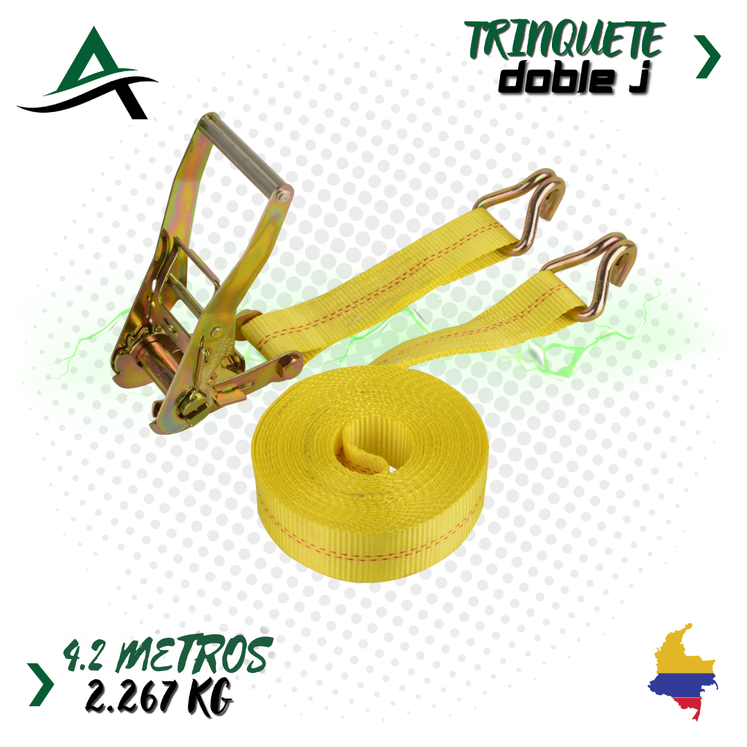 Trinquete doble J 4,2 metros (2.267 kg)